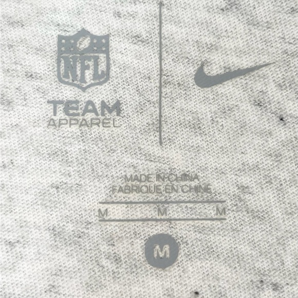 NFL Juniors White Houston Texans Team‎ Leader V-Neck Long Sleeve T-Shirt Size M - Picture 10 of 12